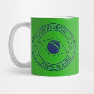 Feito No Brasil / Made In Brazil {blue} Mug